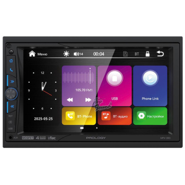 Prology MPV-390 7"/USB/SD/BT/4x60Вт